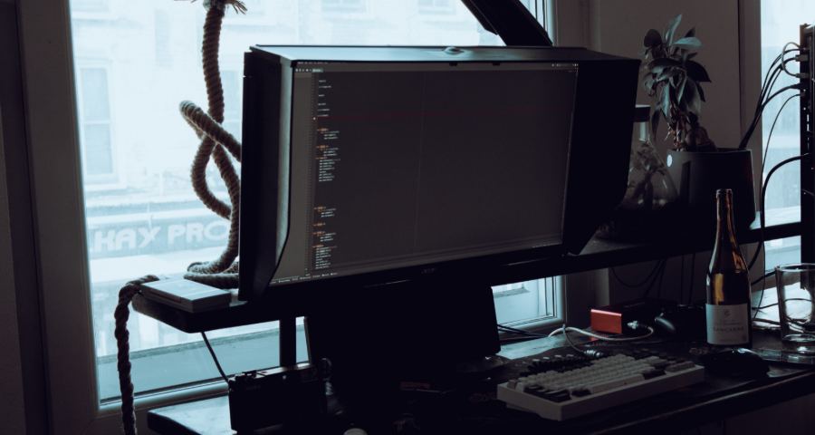 Desk treated, narrow crop